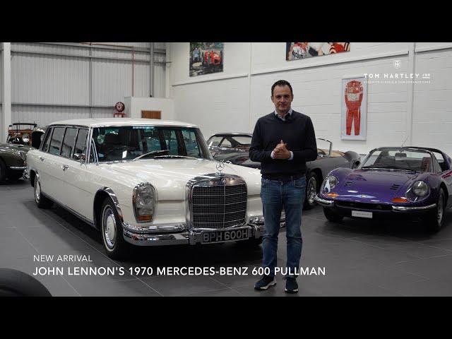 THJ: New Arrivals | John Lennon's 1970 Mercedes-Benz 600 Pullman