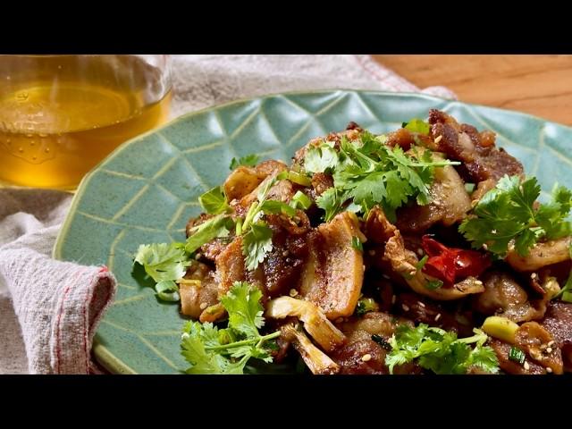 最近大愛這個「酥脆五花」，順便煉香料豬油‼️不另外加油更健康| 夢幻廚房在我家