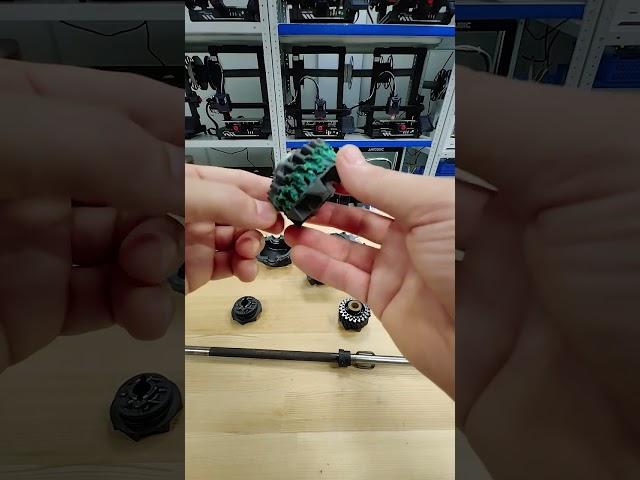 Шестерёнка из композита - Total CF-5 испытания в газонокосилке️‍️ #filamentarno #3dprinting