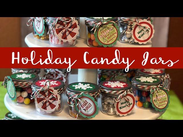 Craft Fair Idea #20:   Christmas Candy Jars  | 2018