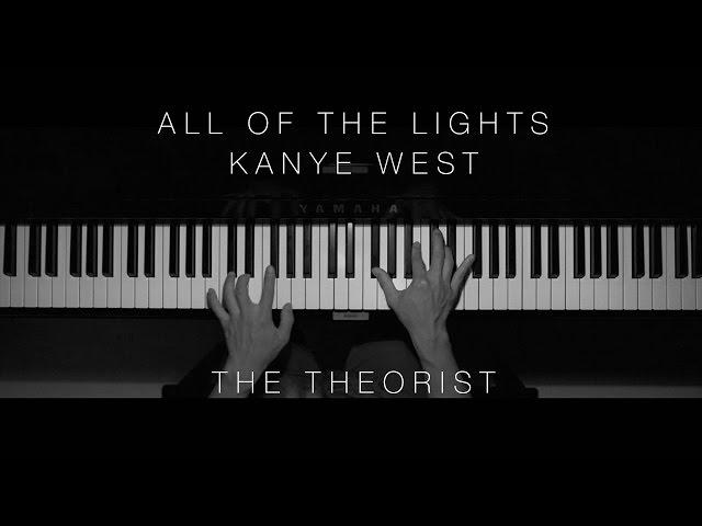 Kanye West - All of The Lights | The Theorist Piano Cover)