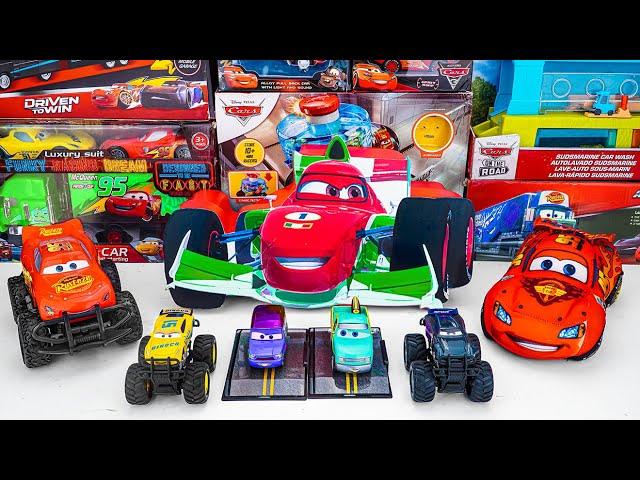 Disney Pixar Cars Unboxing Review| Lightning McQueen RC Car, Mystery Francesco Bernoulli Box| ASMR