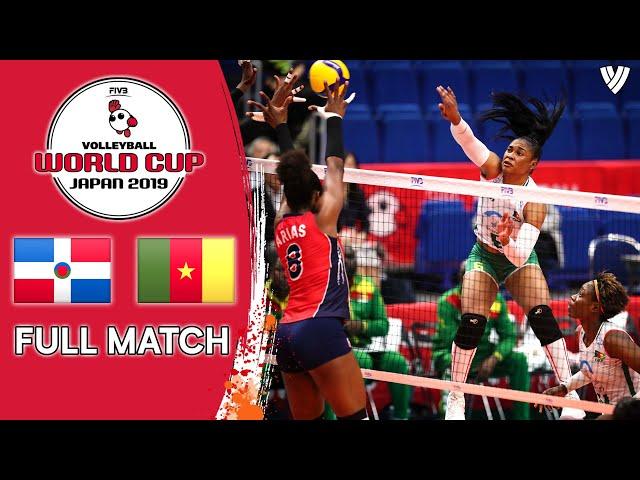 Dominican Republic  Cameroon - Full Match | Women’s Volleyball World Cup 2019