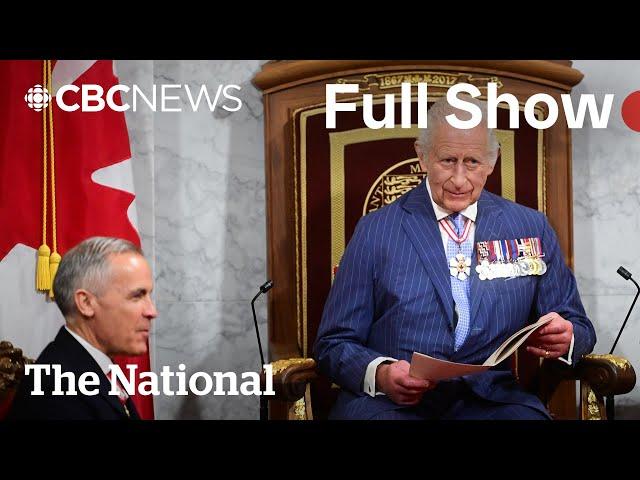 CBC News: The National | King Charles delivers historic throne speech