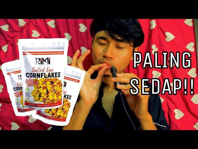 [REVIEW MAKAN EP1] RiMi Salted Egg Cornflakes PALING SEDAP!