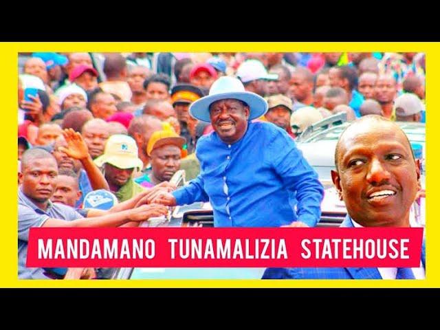 GEN-Z LAZIMA TUFIKE STATE HOUSE: RAILA ODINGA SUPPORTS GEN-Z MAANDAMANO