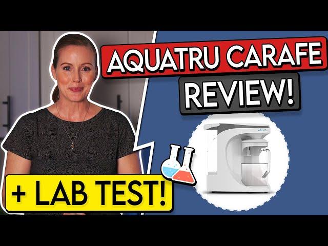 Best Countertop RO Budget Pick? AquaTru Carafe Lab-Test + Review!