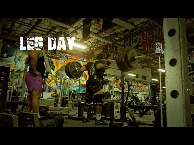 PITBULL TORRES | Leg Day at METROFLEX