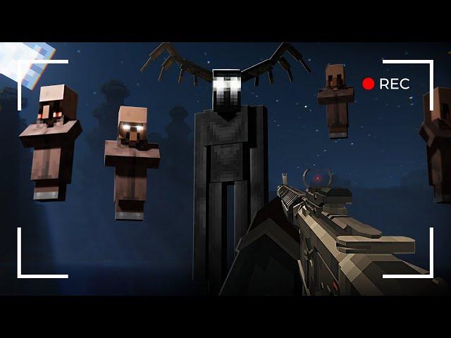 Surviving Minecraft's Newest Horror Mod - The Cursed Stare