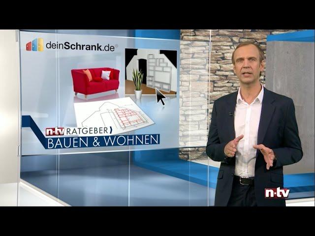 n-tv Ratgeber: Bauen & Wohnen - Zu Besuch bei deinSchrank.de