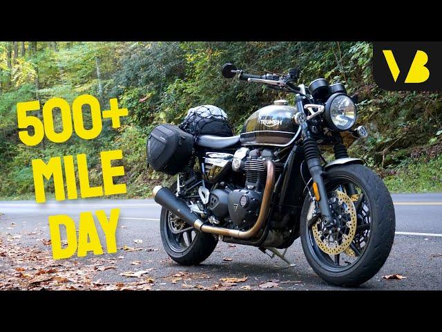 My longest ride ever on the Triumph Speed Twin 1200 // Motovlog