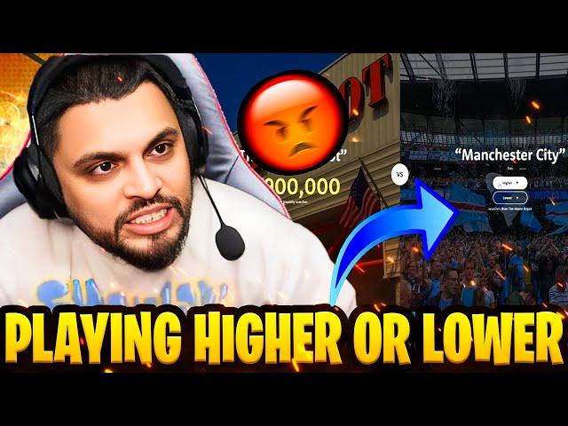 PLAYING HIGHER OR LOWER  *WATCH TILL END* 