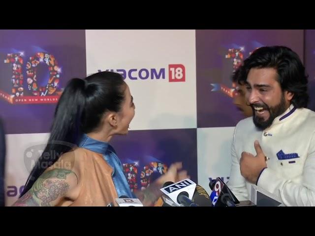 Bani and manveer  meeting first time after Bigg boss 10