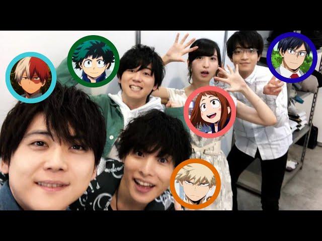 My Hero Academia Seiyuus being chaotic and cute for 12 minutes straight