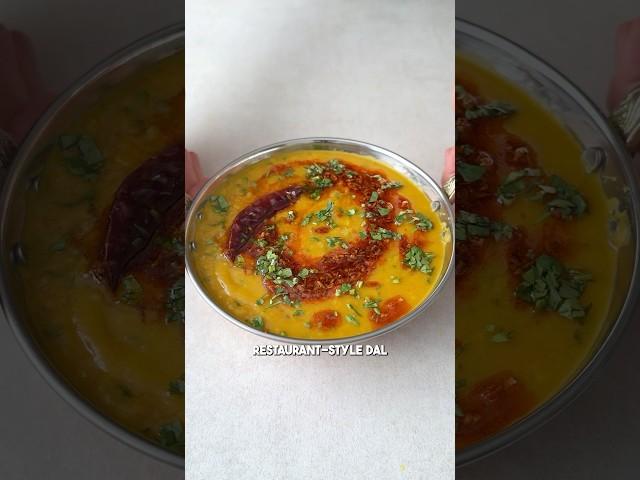 The secrets to a restaurant-style Indian dal #shorts
