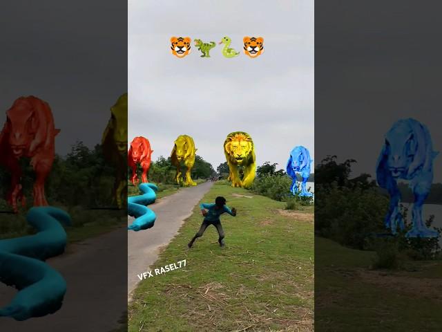 Big dinosaur chase T-rex chasing part -571#shorts #dinosaur #youtube #dinosaurs #superman #dinner