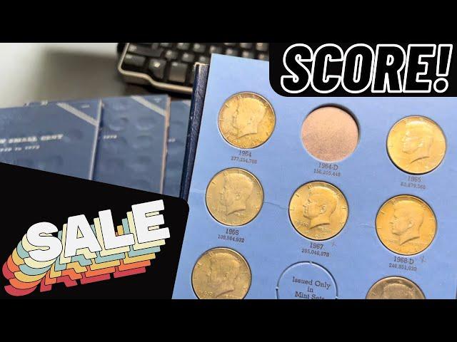 I Found COINS at a Garage Sale! Here’s What was Inside the Coin Books!!!