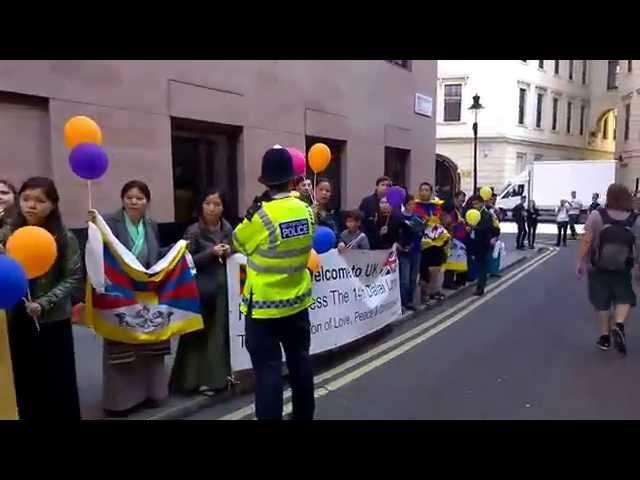 Anti-Dalai Lama protests