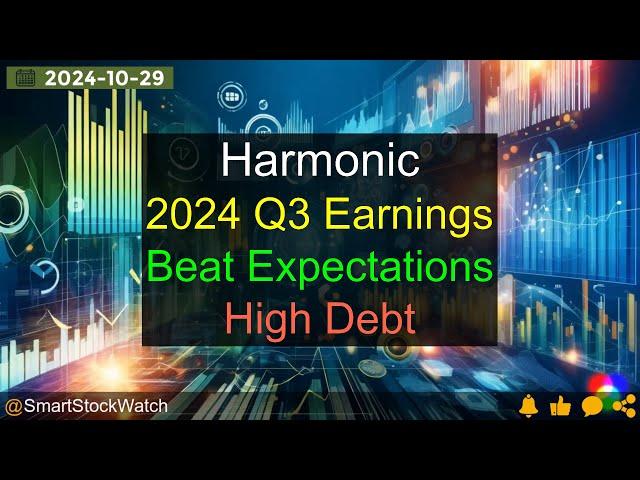 [Beat Expectations] Harmonic - 2024 Q3 Earnings Analysis
