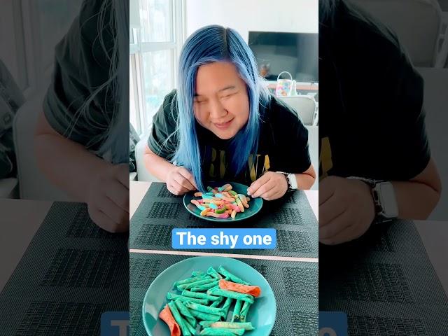 How different people ask for a bite  #comedy #prank #candy #beatbox #shorts