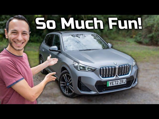 BMW iX1 review (2024): The Best Driver's Feel! | TotallyEV