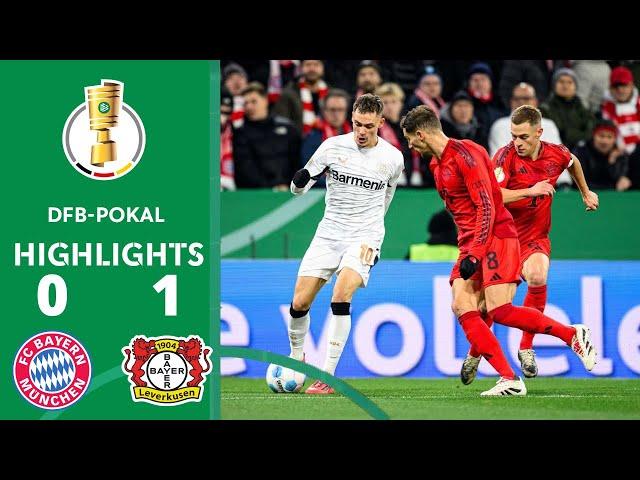 Bayern Munich vs Bayer Leverkusen 0-1 | DFB Pokal 24/25 | Match Highlights