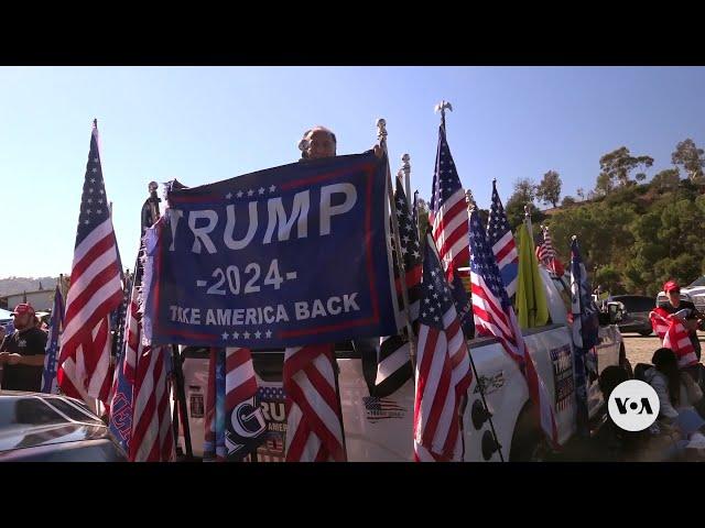 California Trump supporters celebrate victory | VOA News