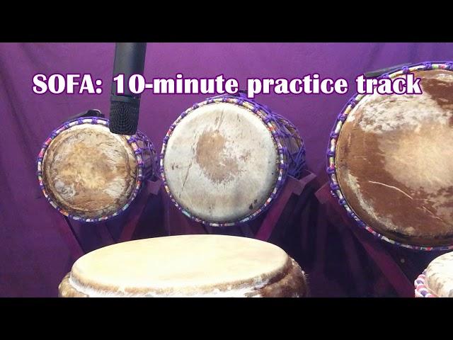 Sofa: 10-minute practice track (106 bpm)