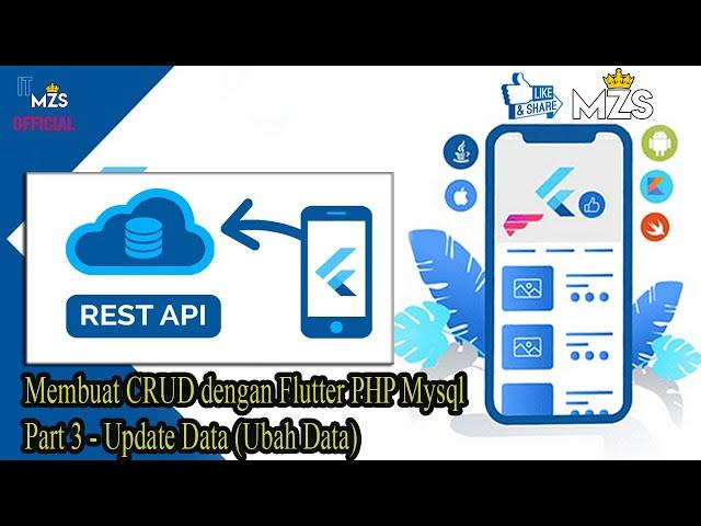 Update data flutter dengan php mysql