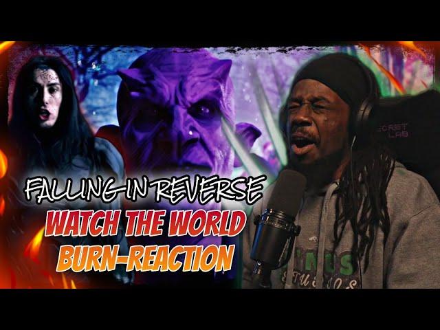 !!!!! | Falling In Reverse - "Watch The World Burn"-REACTION| REACT W/H8TFUL!!