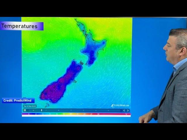 High pressure moves in but wind & rain end the week