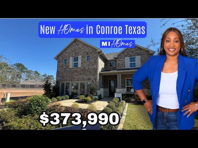 New Homes in Conroe, TX | Stunning 4-Bedroom MI Homes Design | Under $375K!