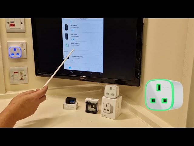 Ajax Wall Switch / Relay Demo