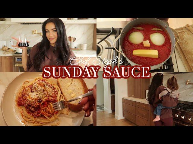 Chef Steph's Sunday Sauce ‍ she's baaack