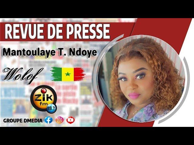 Revue de Presse (wolof) de Zik Fm Sen Tv du lundi 02 decembre 2024 avec Mantoulaye Thioub Ndoye