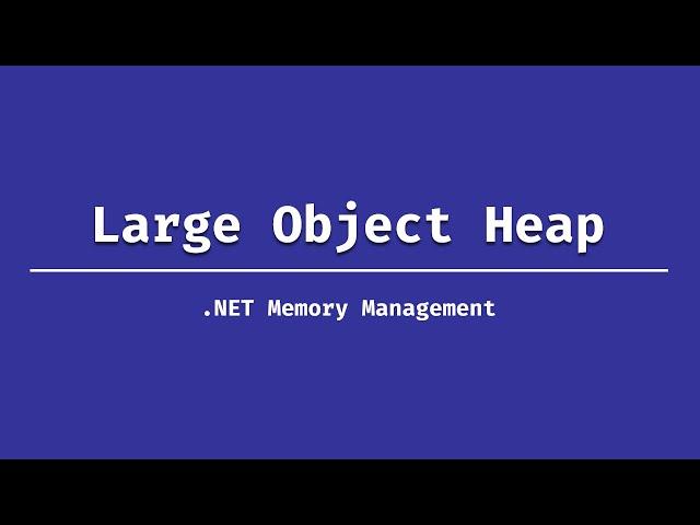 Avoiding Large Object Heap memory allocation