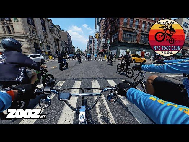 NYC Zooz Club Summer Group Ride! | eBike Ride POV [4K]