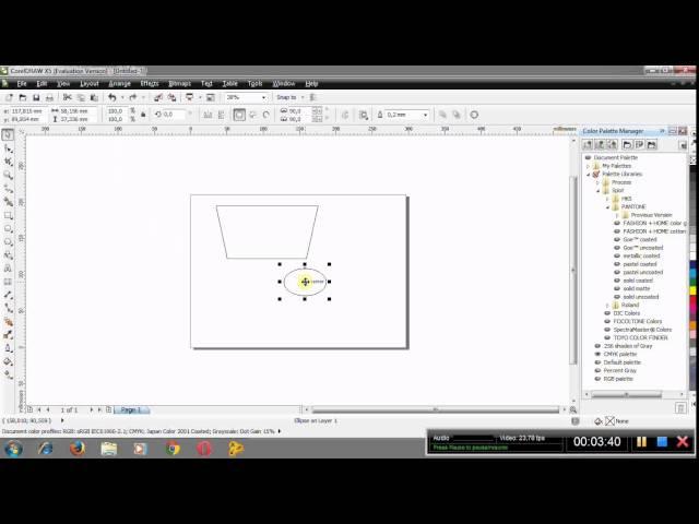 tutorial logo levi's dengan corel draw
