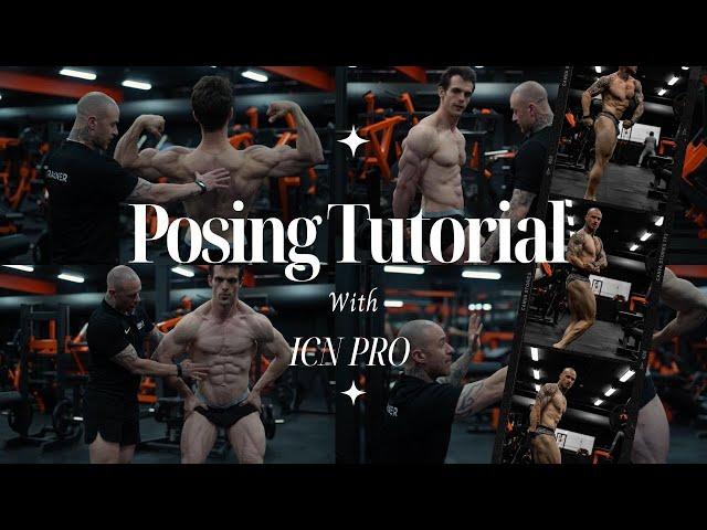 Posing Tutorial / ICN Bodybuilding / Quarter Turns / Mandatory Posing