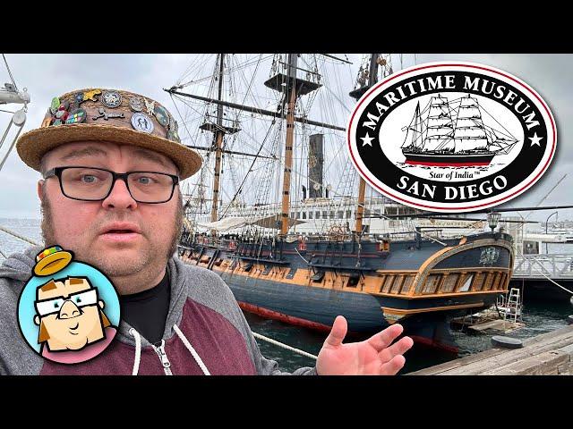 Amazing Collection of Ships - Sea Monster Exhibit - Maritime Museum of San Diego