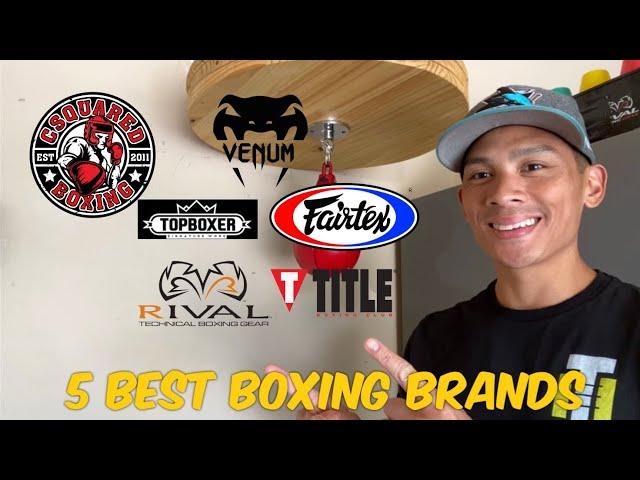 What Are The 5 BEST BRANDS Of Boxing And Combat Equipment Of 2021?