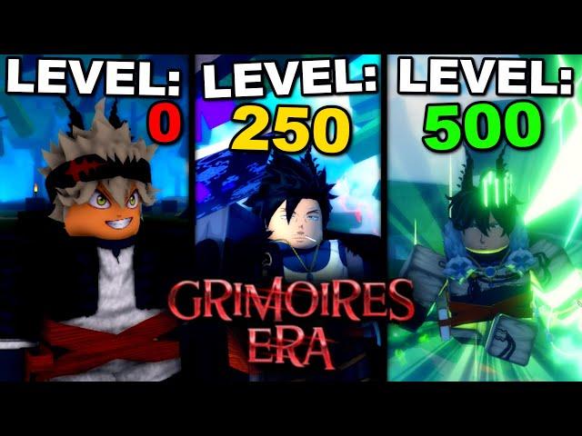 I Spent 24 Hours Grinding To Become THE WIZARD KING In Roblox Grimoire Era...Here's What Happened