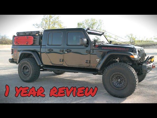 One Year with a built 2022 Jeep Gladiator EcoDiesel