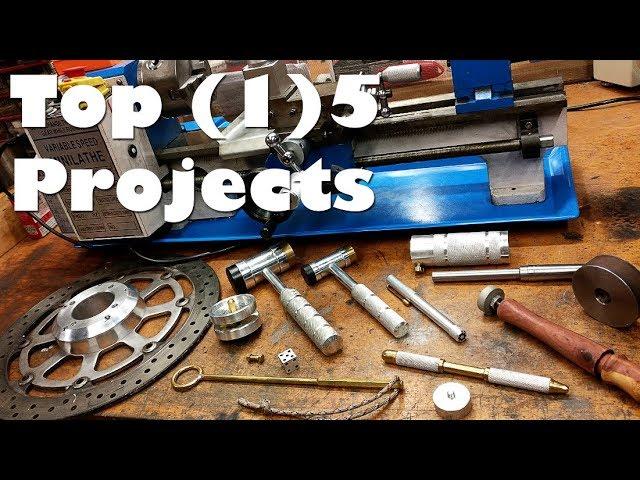 Top (1)5 Best Projects! Mini Metal Lathe - A Year In Review Part 2