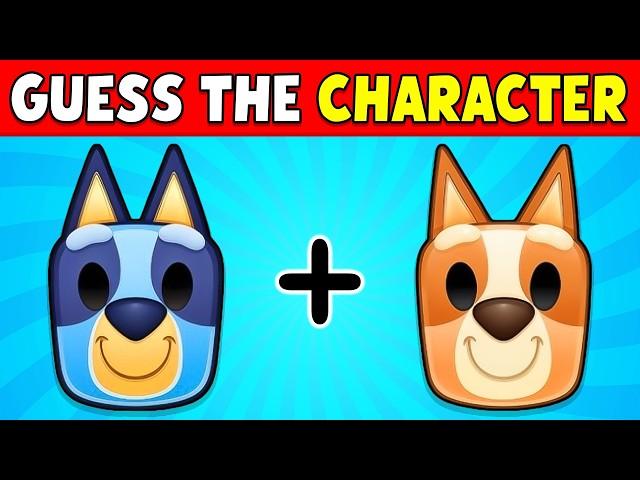 Guess The Bluey Characters By EMOJI  Bluey Animation Emoji Quiz | Bingo, Bluey, Socks, Bandit