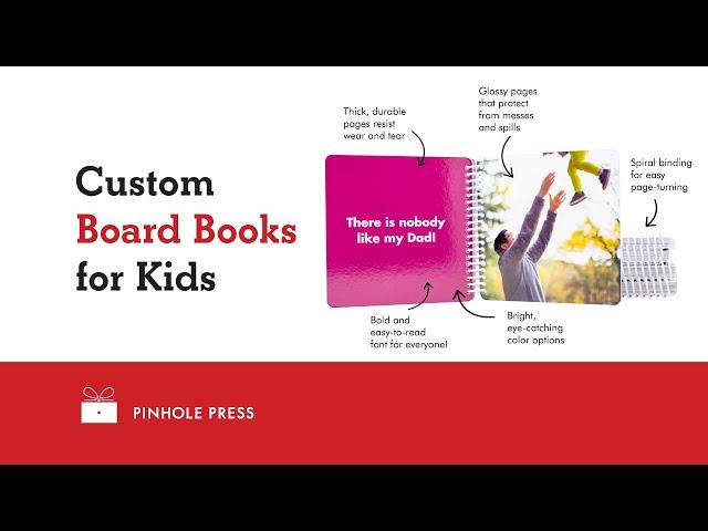 Custom Board Books for Kids | Pinhole Press