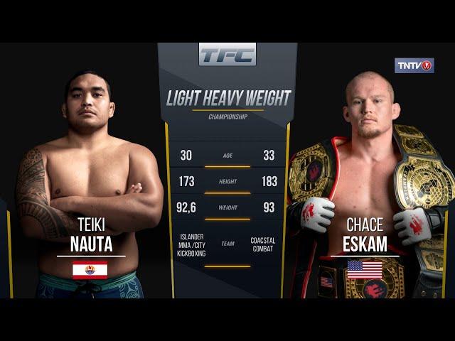 Teiki Nauta vs Chace Eskam 2 (Tahiti Fighting Championship 03)