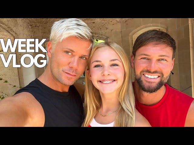 WEEK IN OUR LIFE VLOG! Hair Makeover & Ear Piercings, Costco, Cavaliers, Shoe Shopping, Food & More!