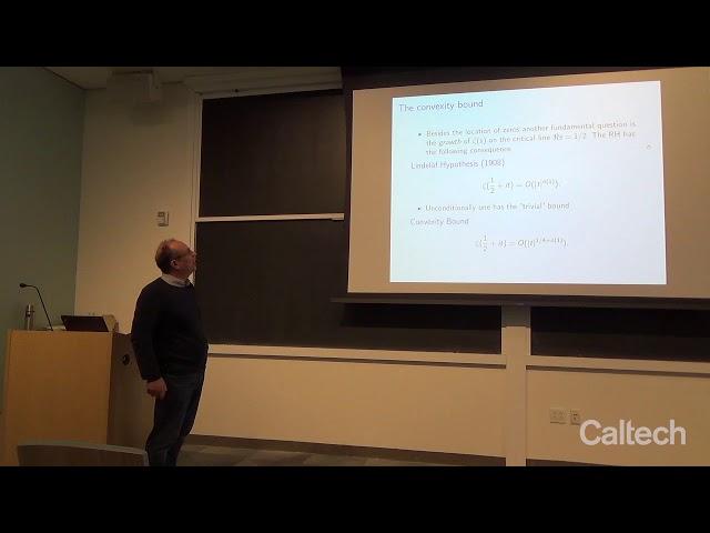 L - functions, moments and subconvexity - P. Michel - 2/23/2019