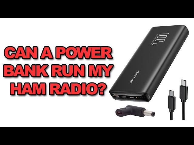 Using a PD Power Bank for QRP Ham Radio!